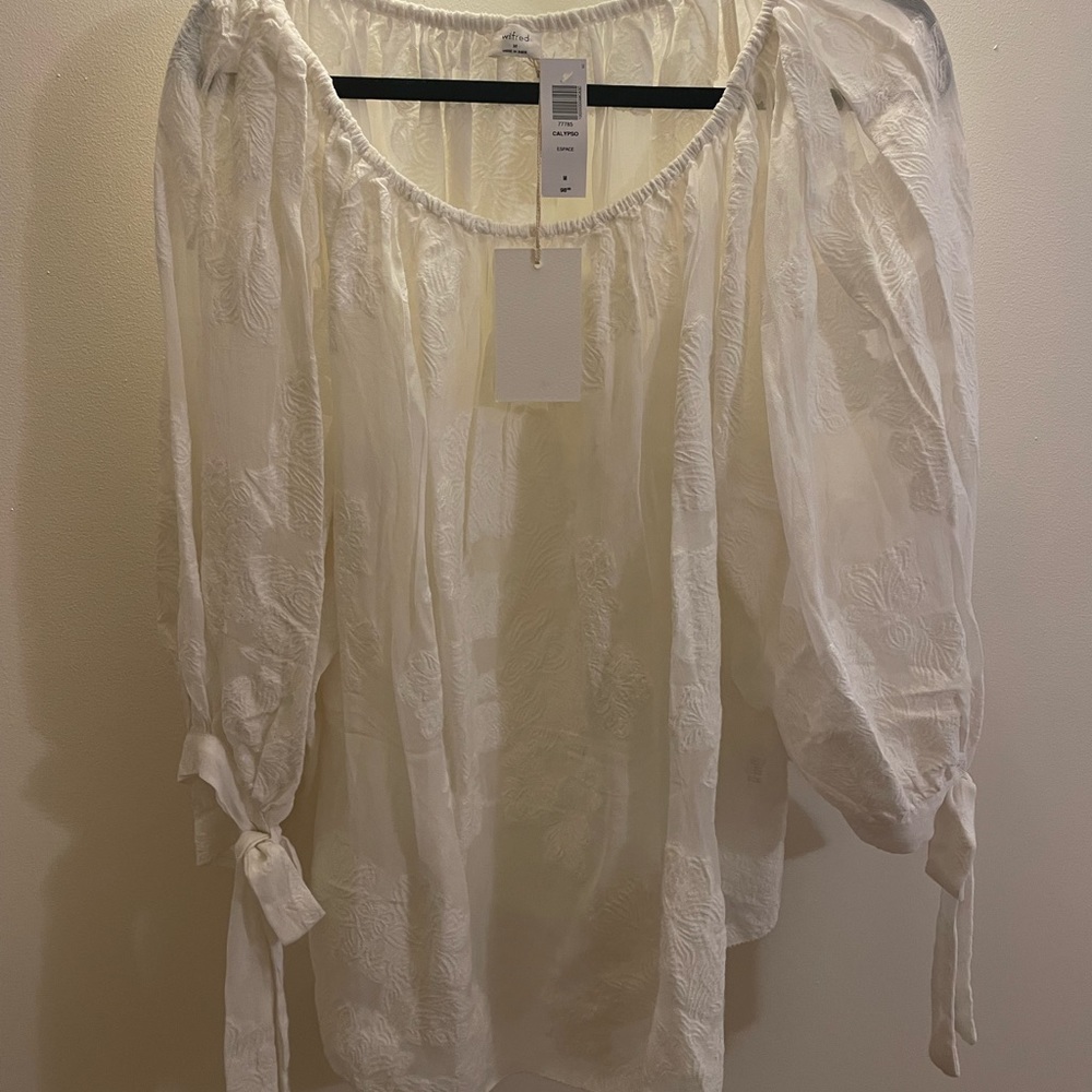 New Wilfred blouse, floral